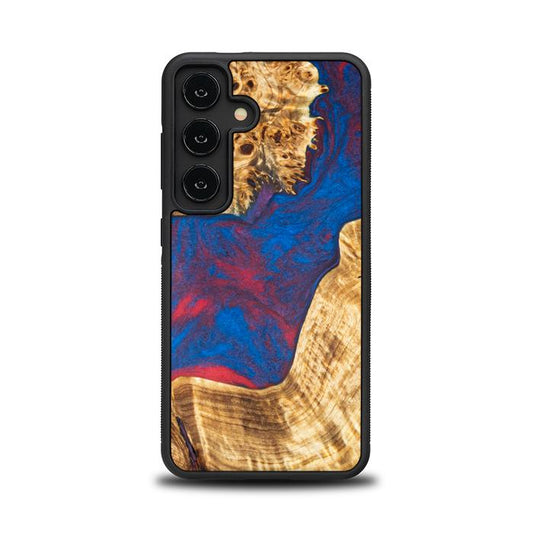 Samsung Galaxy S24 Resin & Wood Phone Case - Synergy#E10