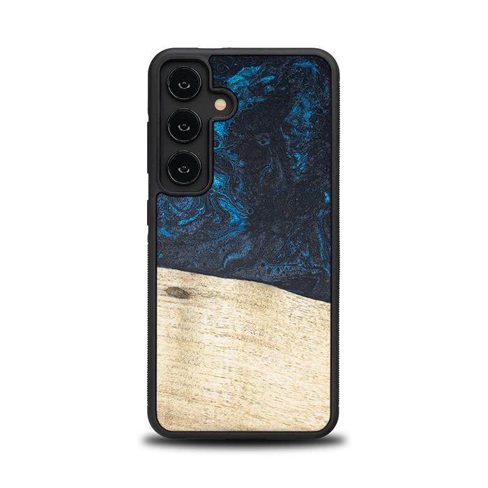 Samsung Galaxy S24 Handyhülle aus Harz und Holz - Synergy#F17