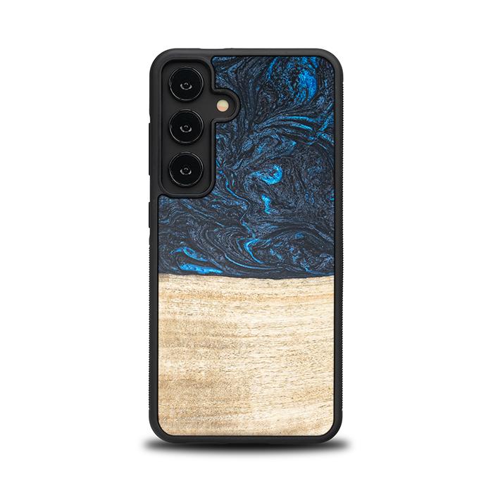 Samsung Galaxy S24 Handyhülle aus Harz und Holz - Synergy#F19