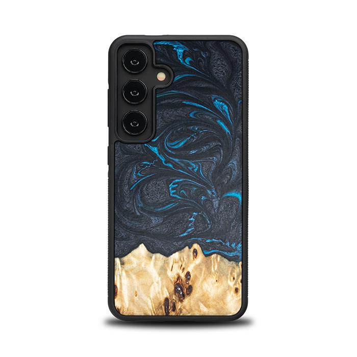 Samsung Galaxy S24 Handyhülle aus Harz und Holz - Synergy#F21