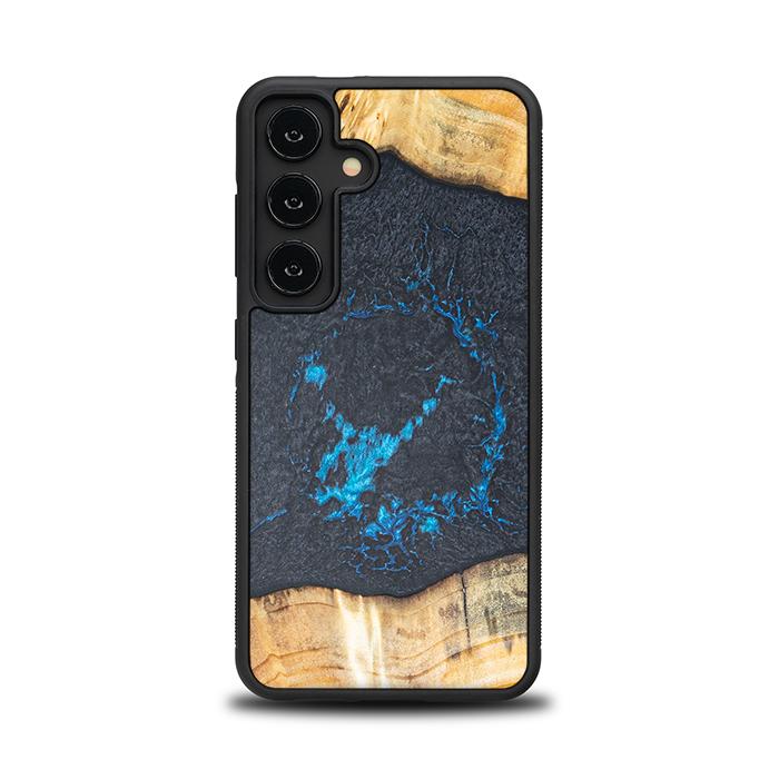 Samsung Galaxy S24 Handyhülle aus Harz und Holz - Synergy#F35