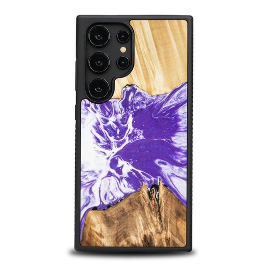 Samsung Galaxy S24 Ultra Handyhülle aus Harz und Holz - Synergy#A78