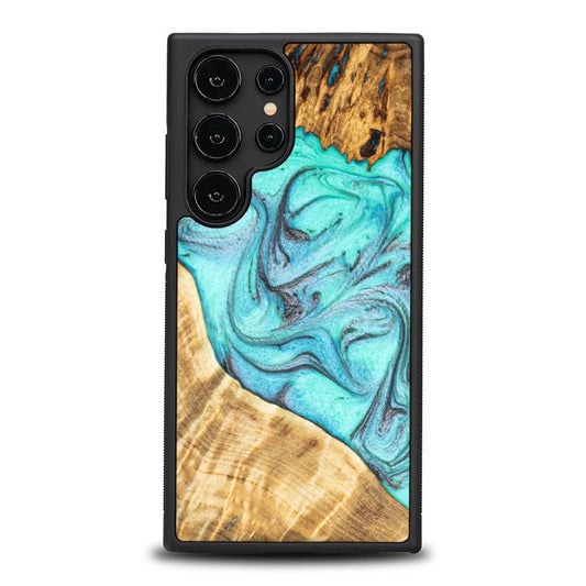 Samsung Galaxy S24 Ultra Resin & Wood Phone Case - Synergy#E16