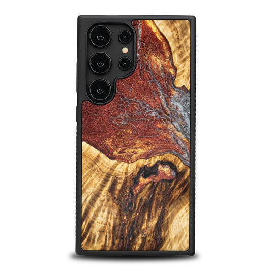Samsung Galaxy S24 Ultra Resin & Wood Phone Case - Synergy#E9