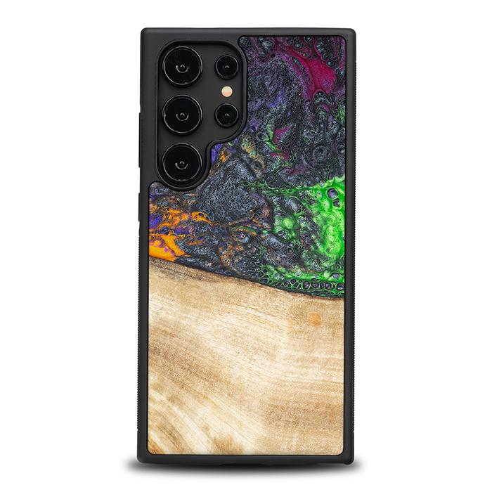 Samsung Galaxy S24 Ultra Handyhülle aus Harz und Holz - Synergy#F10