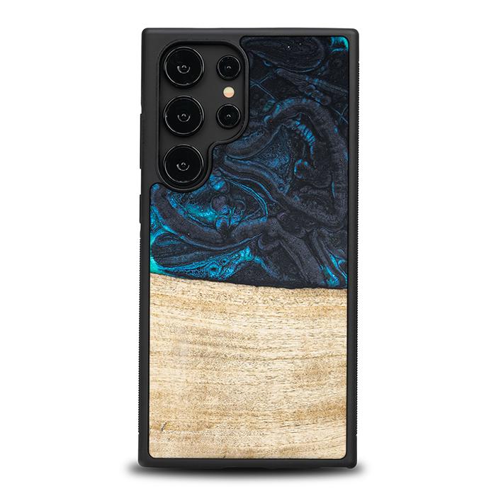Samsung Galaxy S24 Ultra Handyhülle aus Harz und Holz - Synergy#F13