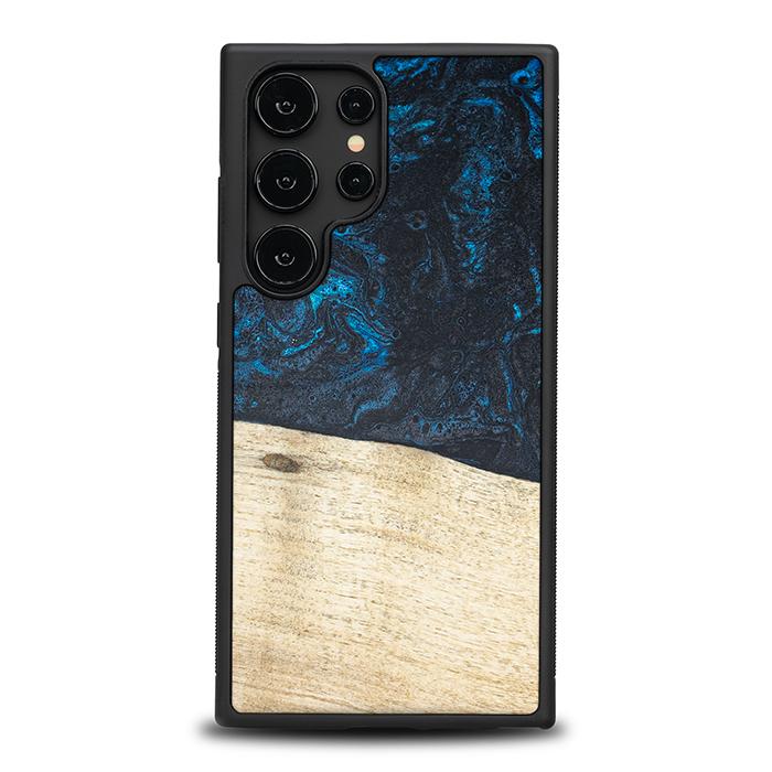 Samsung Galaxy S24 Ultra Handyhülle aus Harz und Holz - Synergy#F17