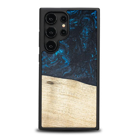Samsung Galaxy S24 Ultra Handyhülle aus Harz und Holz - Synergy#F17