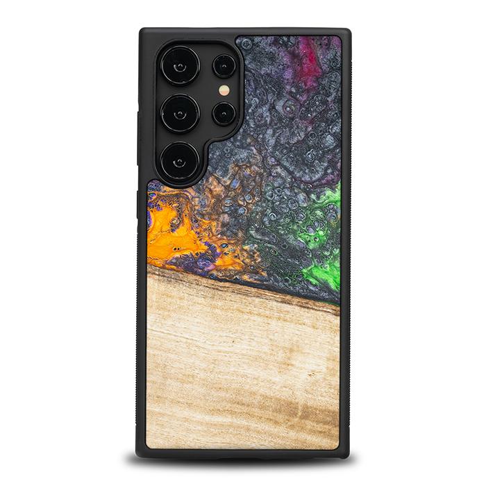 Samsung Galaxy S24 Ultra Handyhülle aus Harz und Holz - Synergy#F20