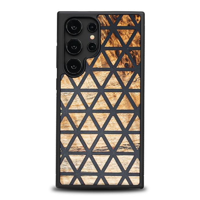 Samsung Galaxy S24 Ultra Handyhülle aus Harz und Holz - Synergy#F29
