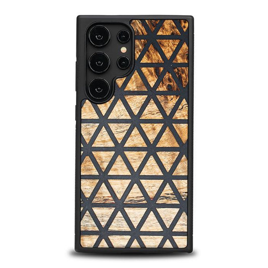 Samsung Galaxy S24 Ultra Handyhülle aus Harz und Holz - Synergy#F29