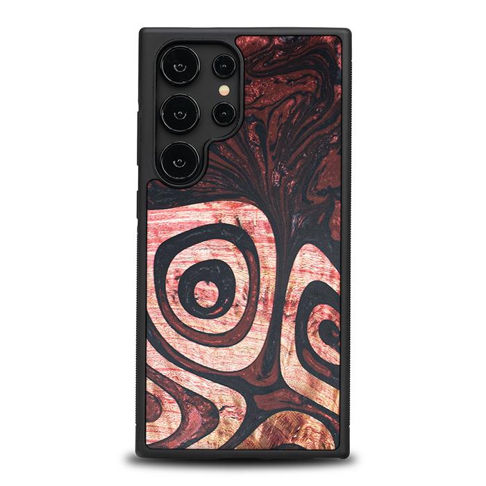 Samsung Galaxy S24 Ultra Handyhülle aus Harz und Holz - Synergy#F32