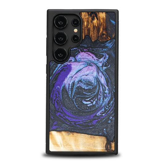 Samsung Galaxy S24 Ultra Handyhülle aus Harz und Holz - Synergy#F34