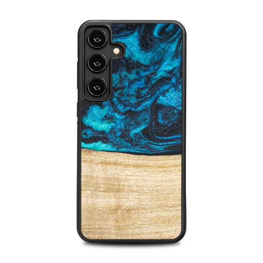 Samsung Galaxy S25 Plus Handyhülle aus Harz und Holz - Synergy#F11