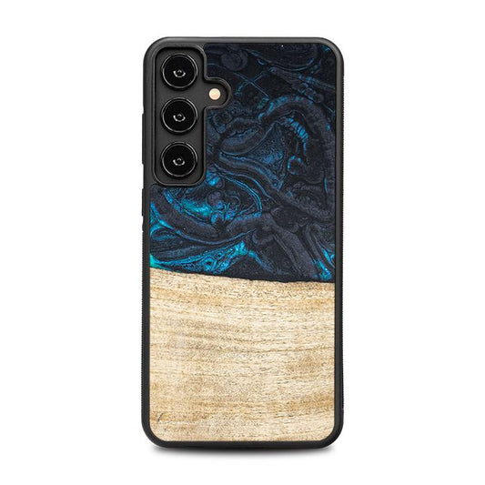 Samsung Galaxy S25 Plus Handyhülle aus Harz und Holz - Synergy#F13