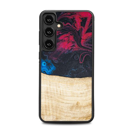 Samsung Galaxy S25 Plus Handyhülle aus Harz und Holz - Synergy#F14