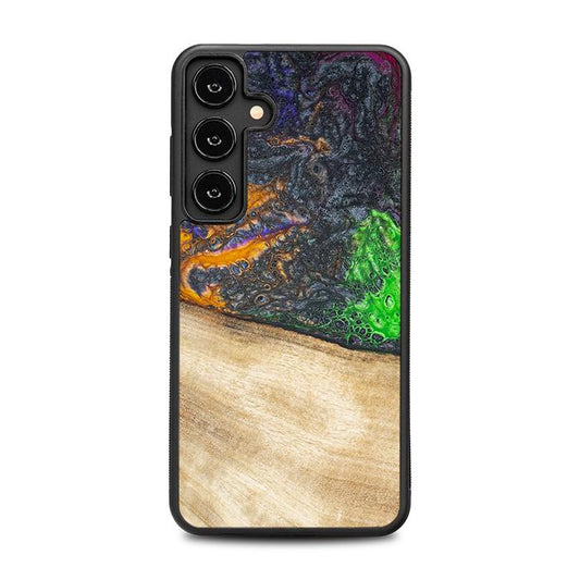 Samsung Galaxy S25 Plus Handyhülle aus Harz und Holz - Synergy#F15