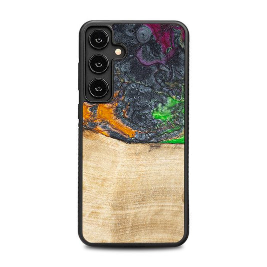 Samsung Galaxy S25 Plus Handyhülle aus Harz und Holz - Synergy#F16