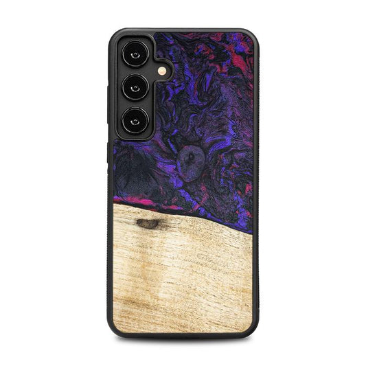 Samsung Galaxy S25 Plus Handyhülle aus Harz und Holz - Synergy#F18