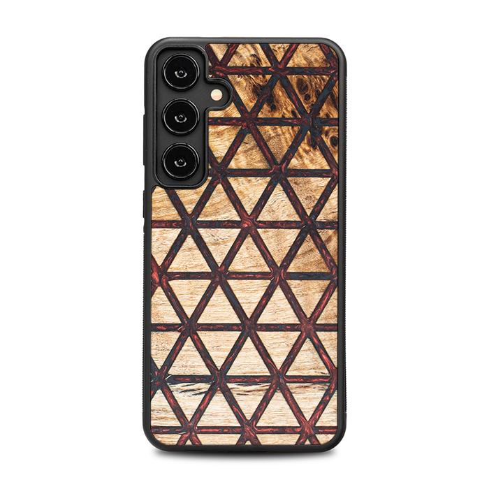 Samsung Galaxy S25 Plus Handyhülle aus Harz und Holz - Synergy#F22