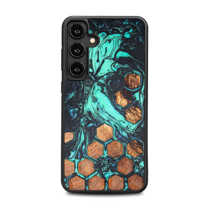 Samsung Galaxy S25 Plus Handyhülle aus Harz und Holz - Synergy#F23