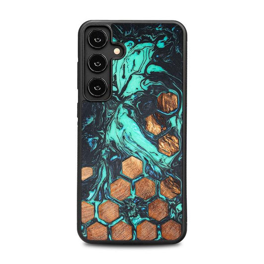 Samsung Galaxy S25 Plus Handyhülle aus Harz und Holz - Synergy#F23