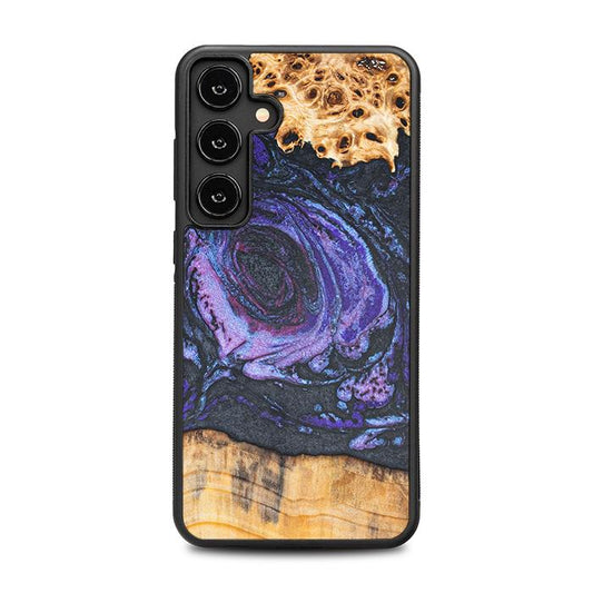 Samsung Galaxy S25 Plus Handyhülle aus Harz und Holz - Synergy#F24