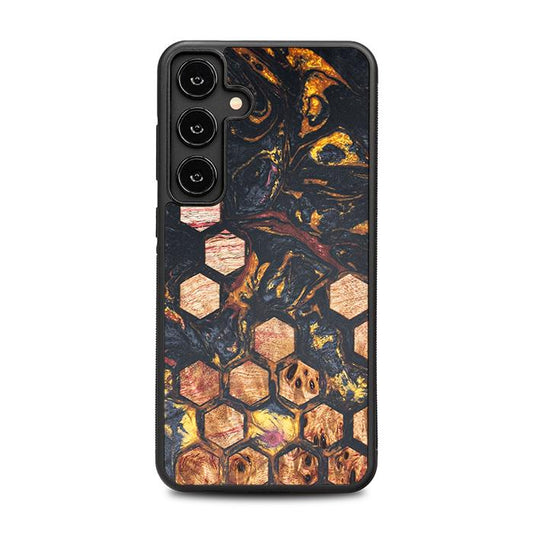 Samsung Galaxy S25 Plus Handyhülle aus Harz und Holz - Synergy#F26