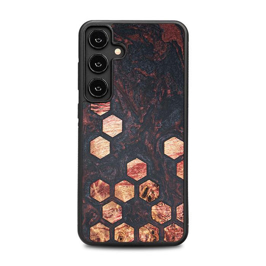Samsung Galaxy S25 Plus Handyhülle aus Harz und Holz - Synergy#F27