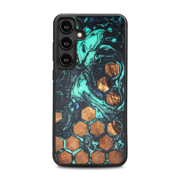 Samsung Galaxy S25 Plus Handyhülle aus Harz und Holz - Synergy#F28