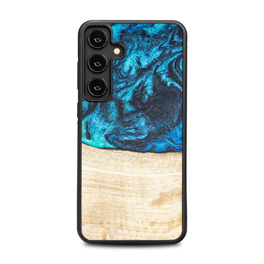 Samsung Galaxy S25 Plus Handyhülle aus Harz und Holz - Synergy#F3