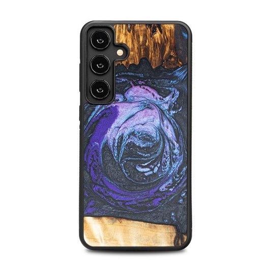Samsung Galaxy S25 Plus Handyhülle aus Harz und Holz - Synergy#F34