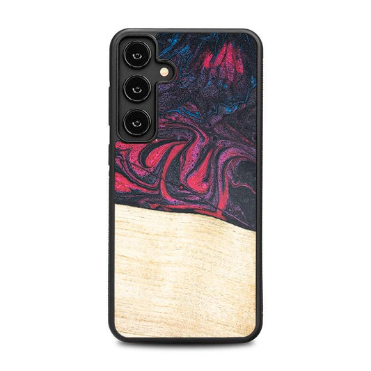 Samsung Galaxy S25 Plus Handyhülle aus Harz und Holz - Synergy#F5