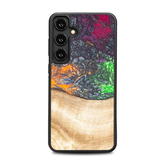 Samsung Galaxy S25 Plus Handyhülle aus Harz und Holz - Synergy#F6