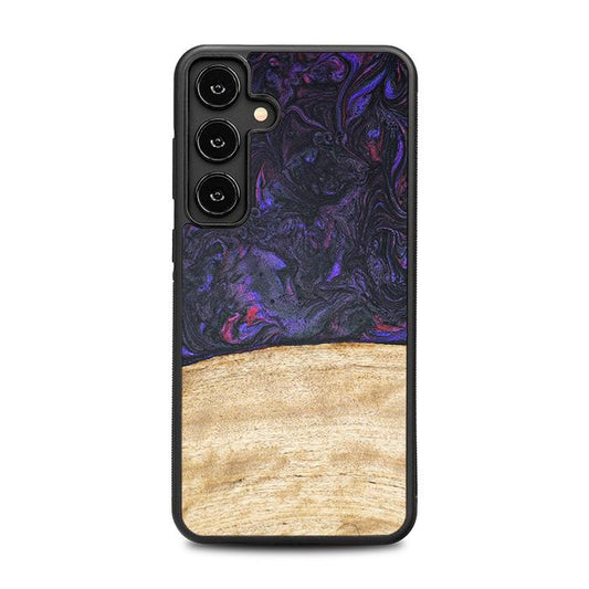 Samsung Galaxy S25 Plus Handyhülle aus Harz und Holz - Synergy#F7