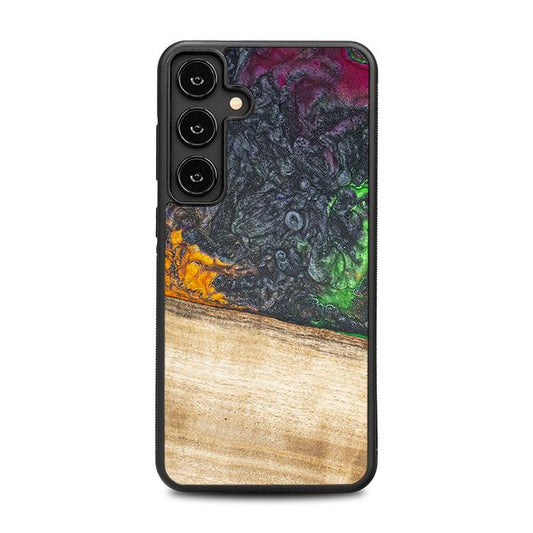 Samsung Galaxy S25 Plus Handyhülle aus Harz und Holz - Synergy#F8