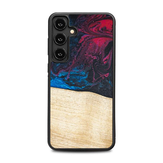 Samsung Galaxy S25 Plus Handyhülle aus Harz und Holz - Synergy#F9