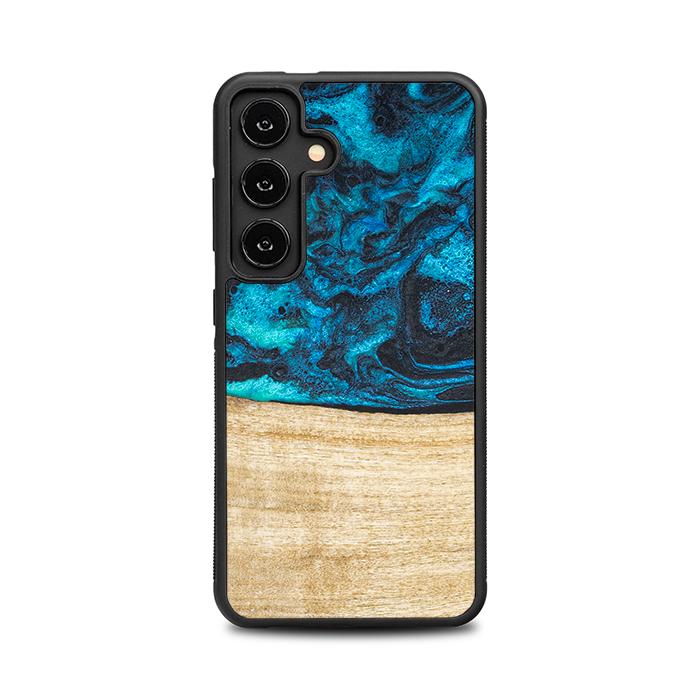 Samsung Galaxy S25 Handyhülle aus Harz und Holz - Synergy#F11