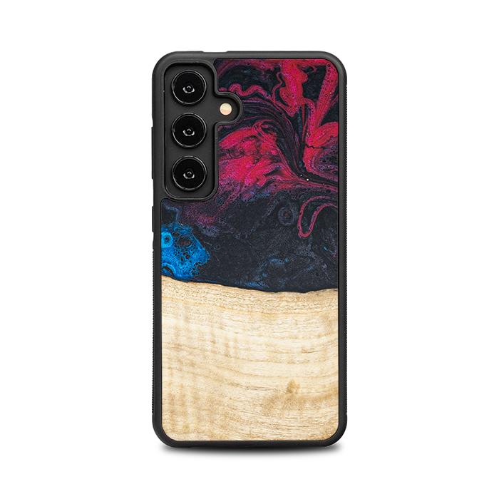 Samsung Galaxy S25 Handyhülle aus Harz und Holz - Synergy#F14