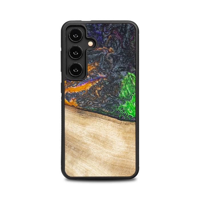 Samsung Galaxy S25 Handyhülle aus Harz und Holz - Synergy#F15