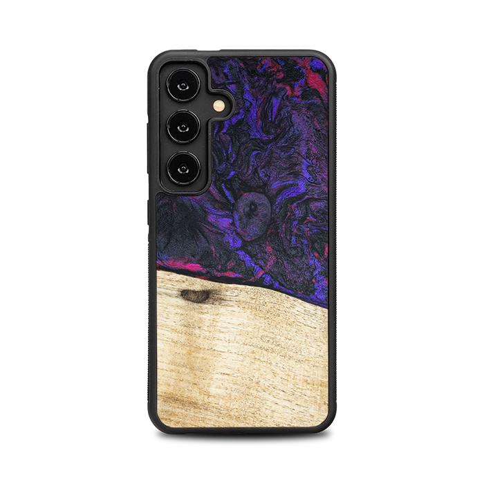 Samsung Galaxy S25 Handyhülle aus Harz und Holz - Synergy#F18