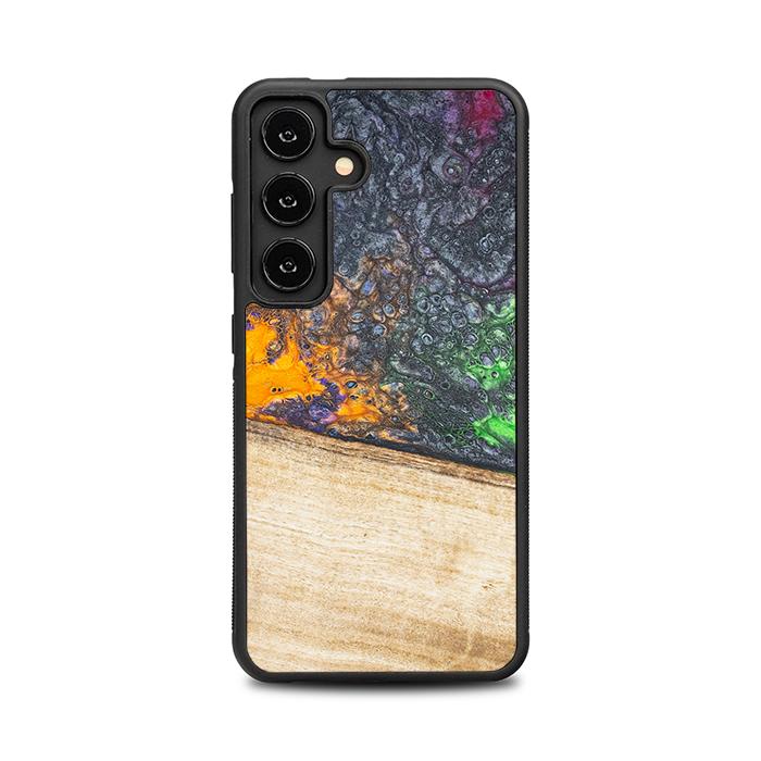 Samsung Galaxy S25 Handyhülle aus Harz und Holz - Synergy#F20