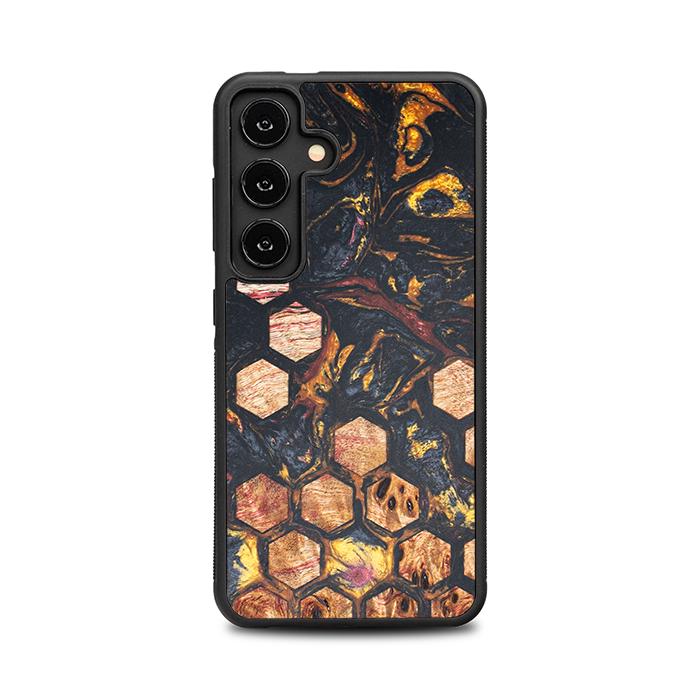 Samsung Galaxy S25 Handyhülle aus Harz und Holz - Synergy#F26