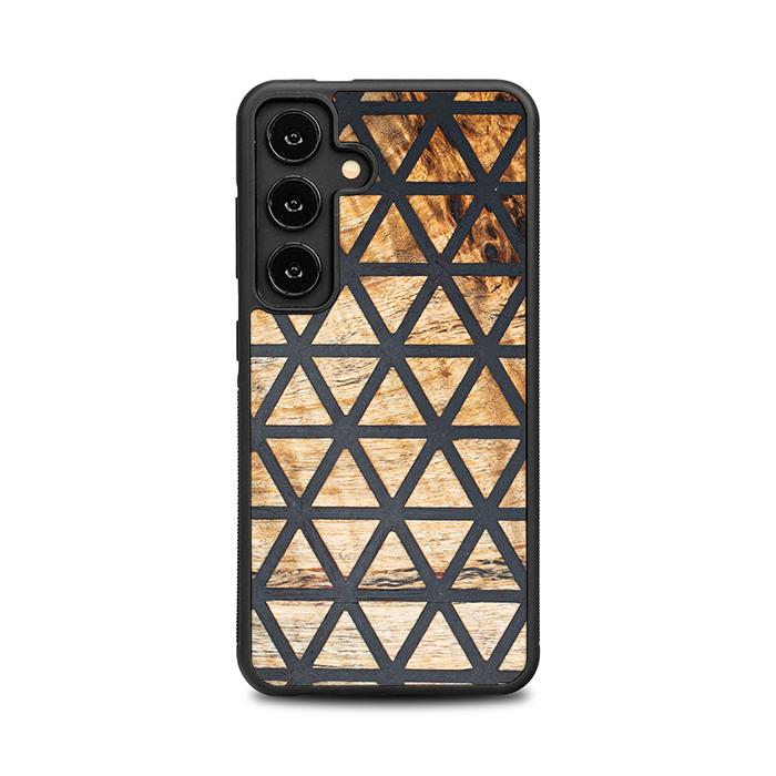 Samsung Galaxy S25 Handyhülle aus Harz und Holz - Synergy#F29