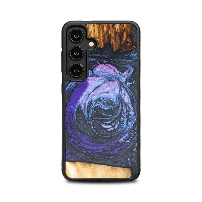 Samsung Galaxy S25 Handyhülle aus Harz und Holz - Synergy#F34