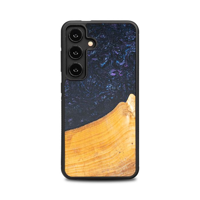 Samsung Galaxy S25 Handyhülle aus Harz und Holz - Synergy#F37