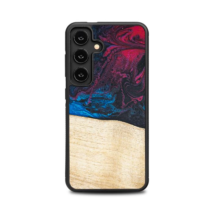 Samsung Galaxy S25 Handyhülle aus Harz und Holz - Synergy#F9