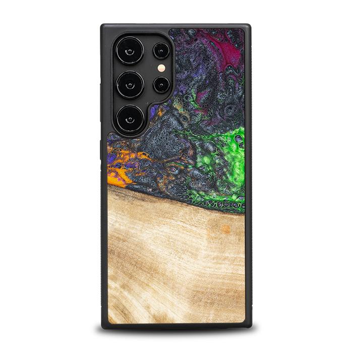 Samsung Galaxy S25 Ultra Handyhülle aus Harz und Holz - Synergy#F10