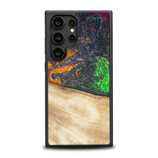 Samsung Galaxy S25 Ultra Handyhülle aus Harz und Holz - Synergy#F15