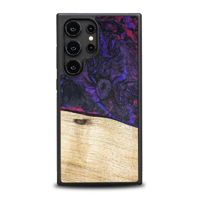Samsung Galaxy S25 Ultra Handyhülle aus Harz und Holz - Synergy#F18